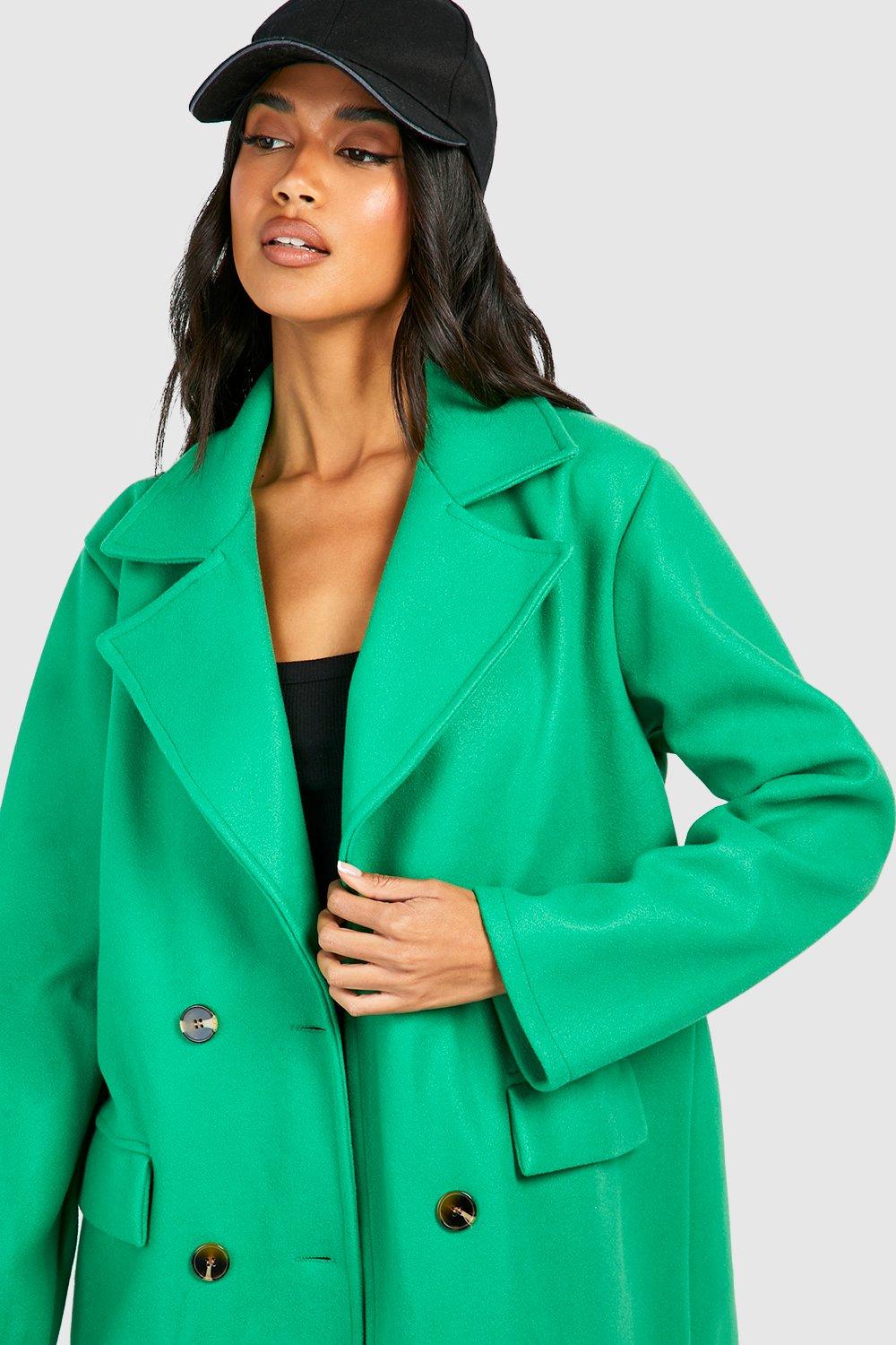 Structured wool clearance coat